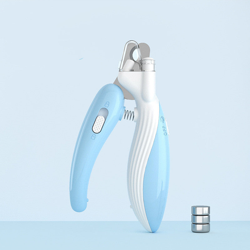 Pet Nail Clippers LED Electric Nail Grinder - Pet Supplies - LED Light Pet Nail Clippers