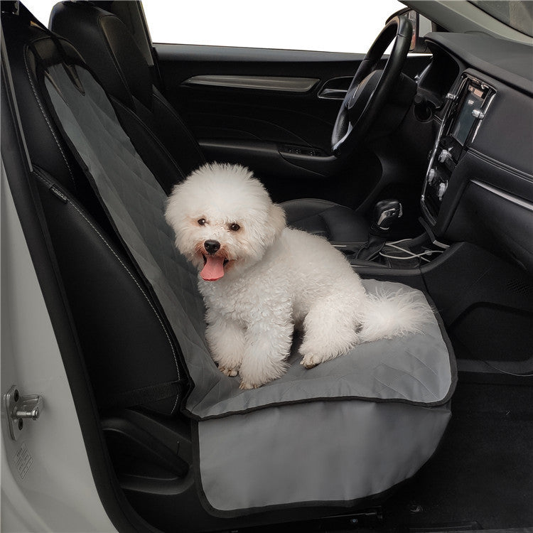Waterproof Car Seat Cover - Waterproof Back Bench Seat Interior Mat With Safety Belt