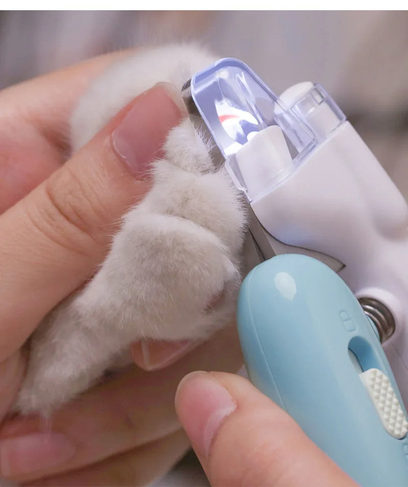 Pet Nail Clippers LED Electric Nail Grinder - Pet Supplies - LED Light Pet Nail Clippers