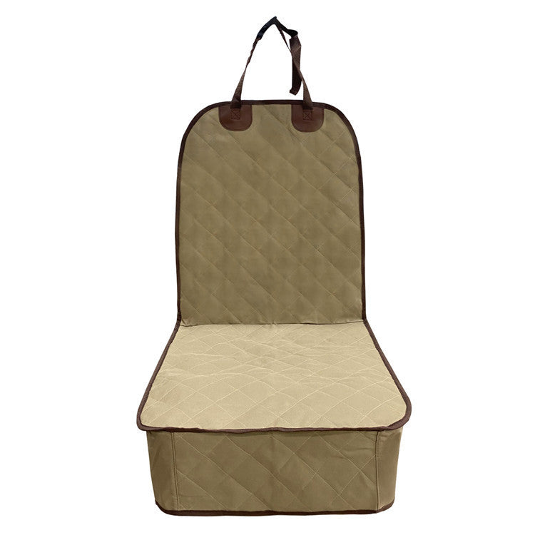 Waterproof Car Seat Cover - Waterproof Back Bench Seat Interior Mat With Safety Belt