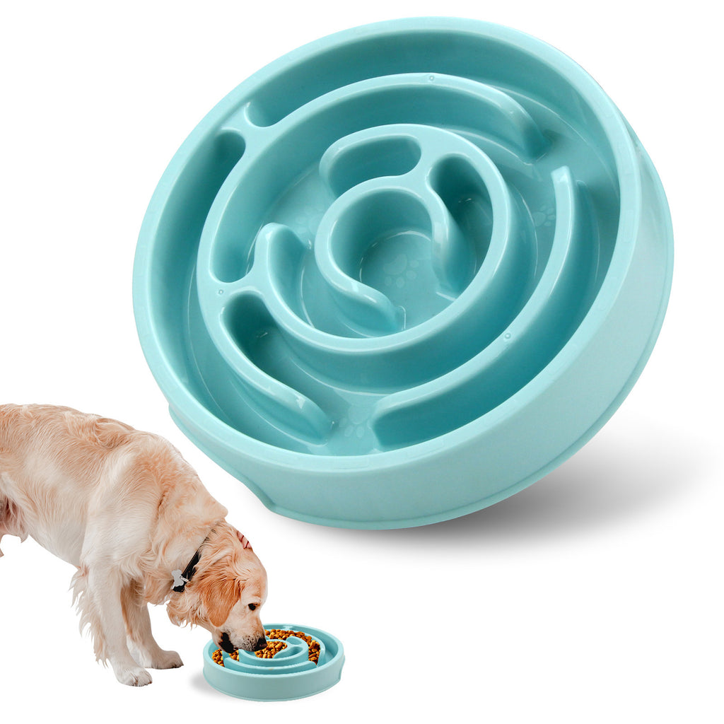 Slow Feeder Dog Bowls Silicone Dog Puzzle Feeder Bowl For Healthy Eating - Slow-Feeder / Anti-Gulp Bowls
