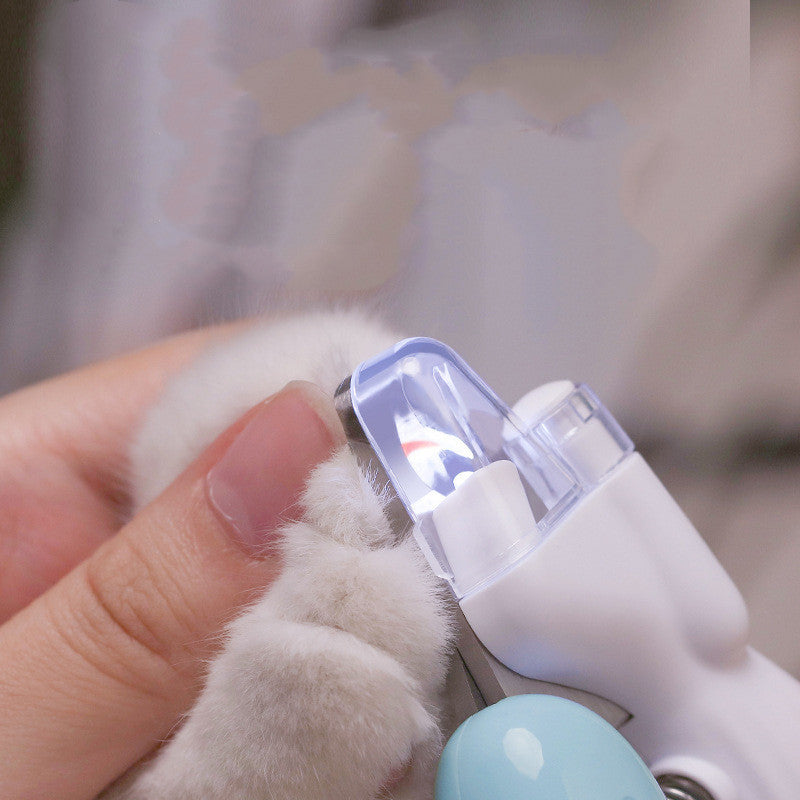 Pet Nail Clippers LED Electric Nail Grinder - Pet Supplies - LED Light Pet Nail Clippers