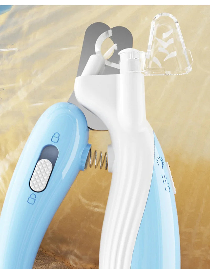 Pet Nail Clippers LED Electric Nail Grinder - Pet Supplies - LED Light Pet Nail Clippers