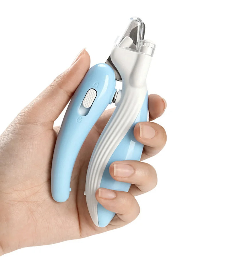 Pet Nail Clippers LED Electric Nail Grinder - Pet Supplies - LED Light Pet Nail Clippers