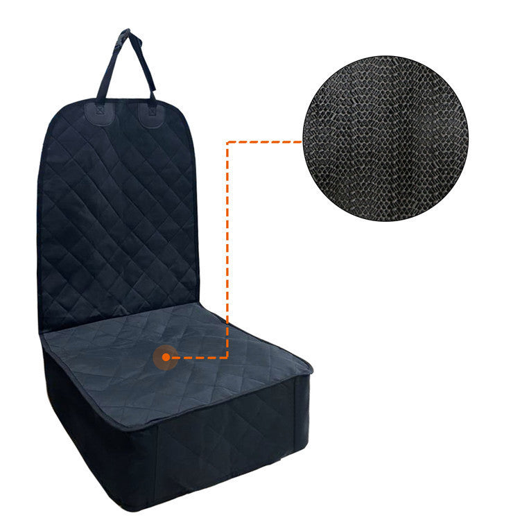 Waterproof Car Seat Cover - Waterproof Back Bench Seat Interior Mat With Safety Belt
