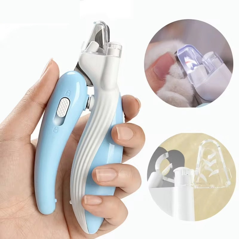 Pet Nail Clippers LED Electric Nail Grinder - Pet Supplies - LED Light Pet Nail Clippers