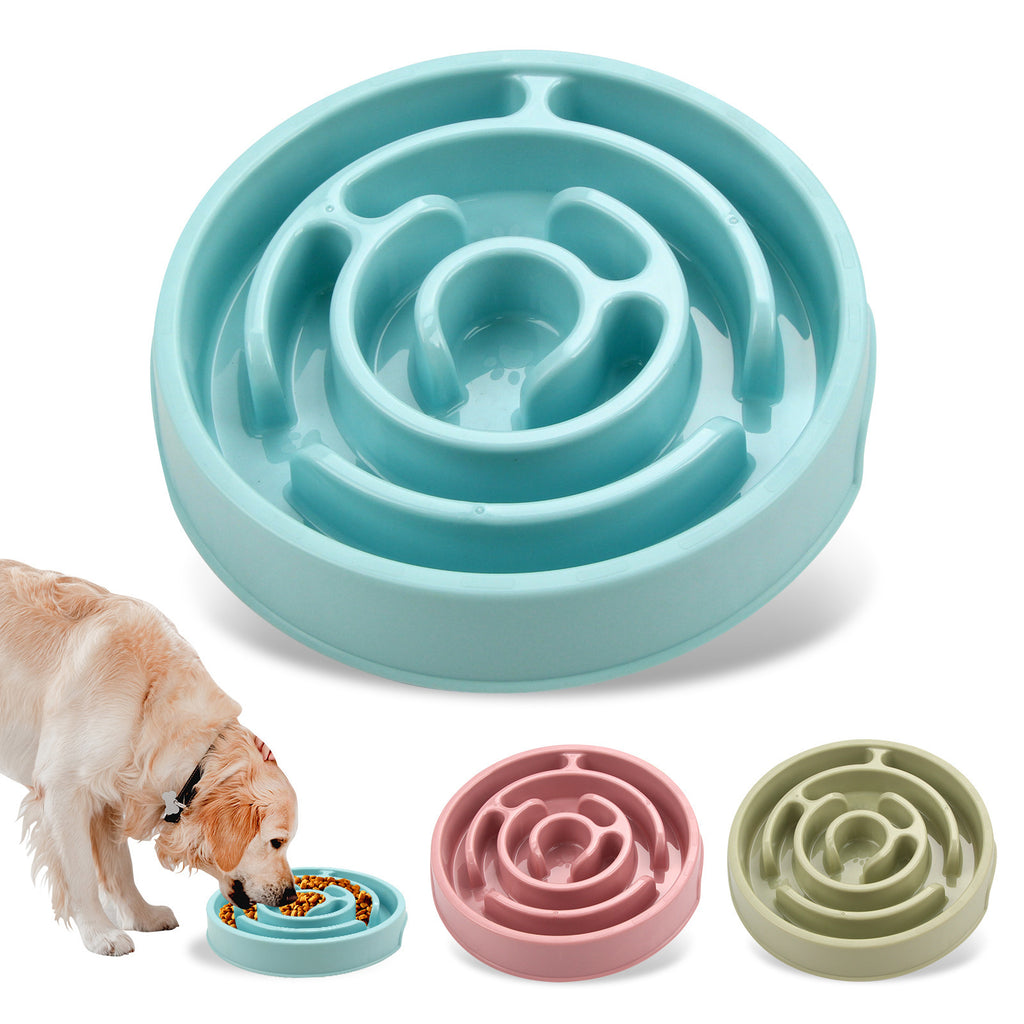 Slow Feeder Dog Bowls Silicone Dog Puzzle Feeder Bowl For Healthy Eating - Slow-Feeder / Anti-Gulp Bowls
